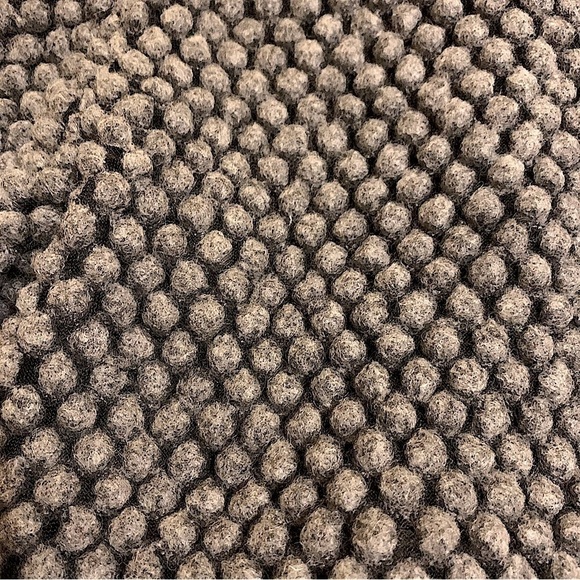 GENUINE Kids From Oshkosh Grey Wool Blend Pom Pom Sweater Jacket Size 3T - Picture 3 of 9